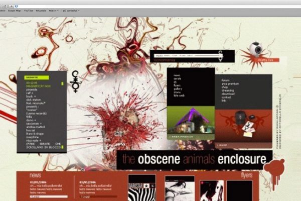 Cocoricò Official Website – version 2006