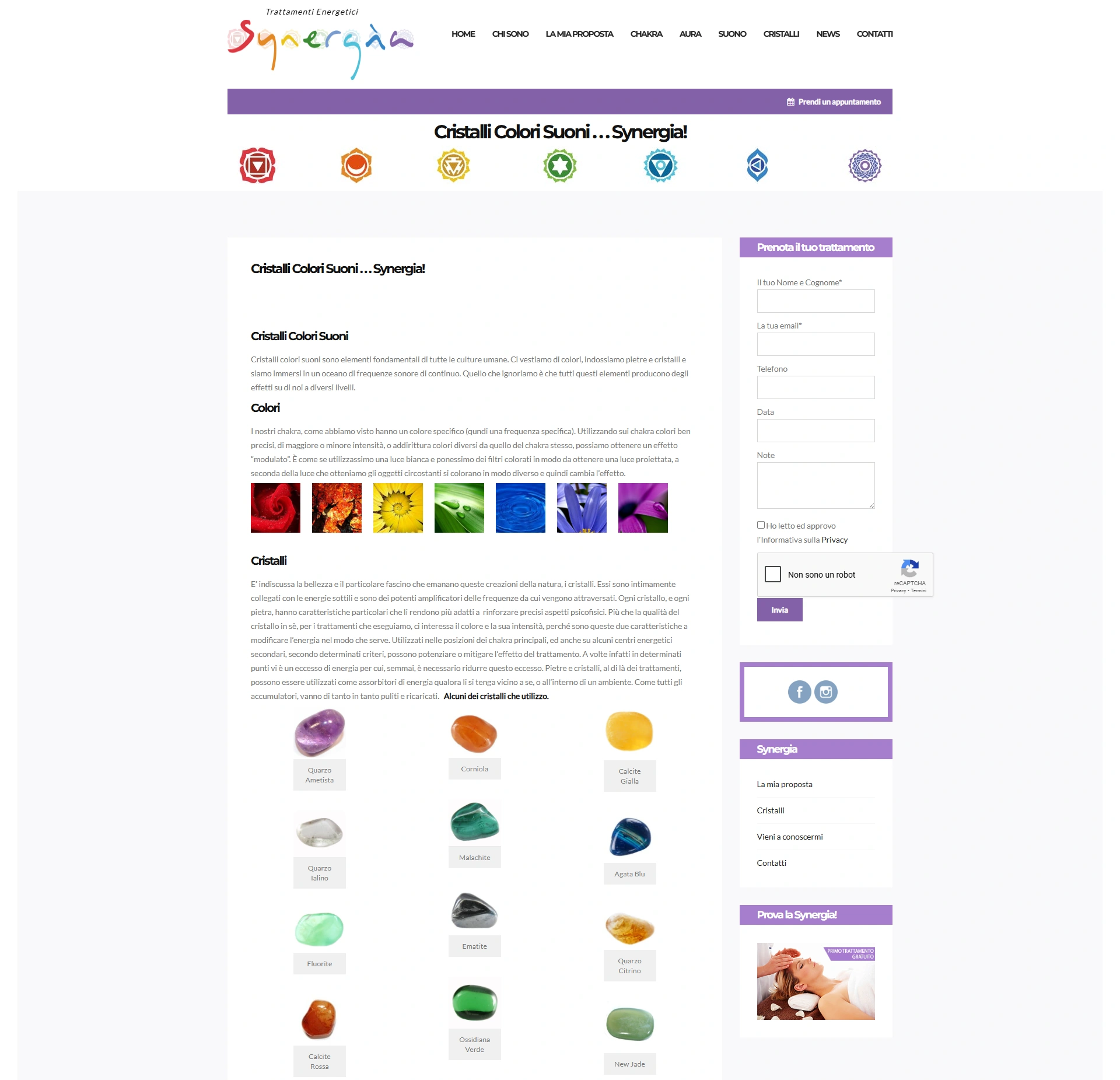 Filtro rosso su chakra, esempio di modulazione dell’energia – cristalli e colori sinergici