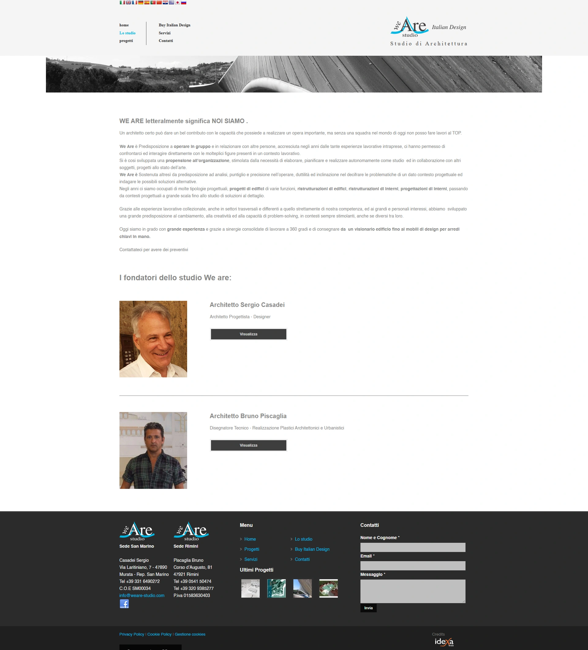 Architetti e team We Are specializzati in collaborazione e sinergia progettuale