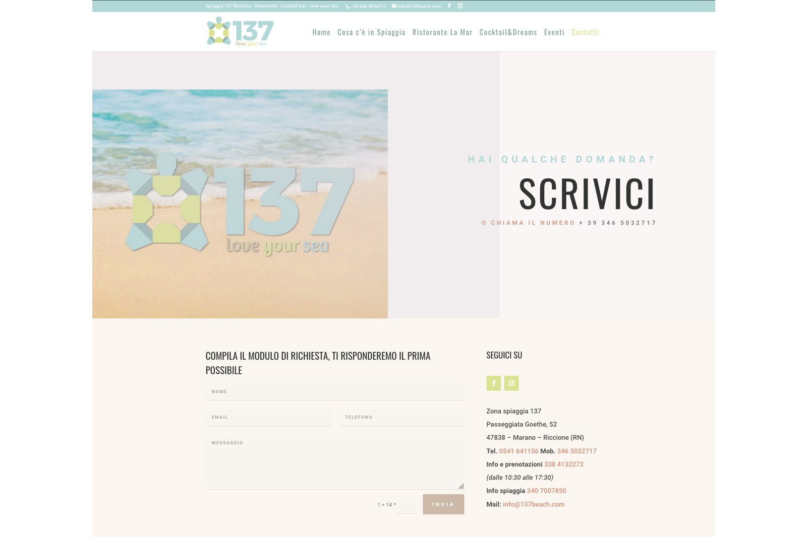 Realizzazione-sito-web-ristorante-rimini-137BEACH-2